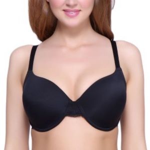 Q-T Intimates lace back molded bra